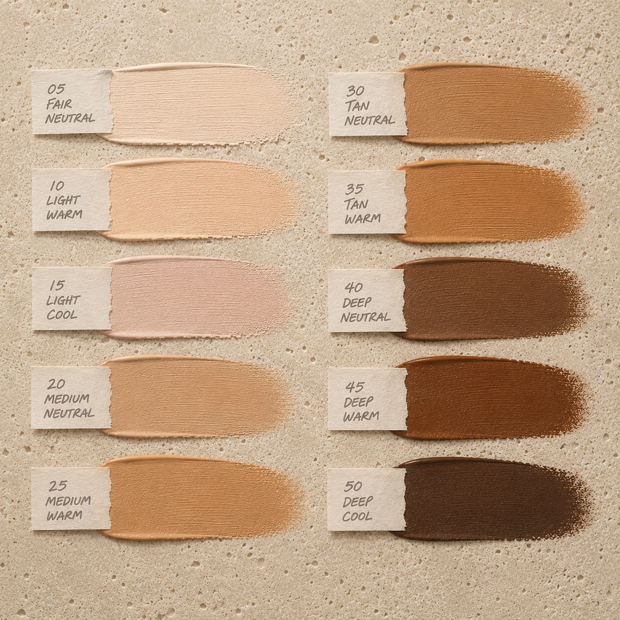 Foundation with Peptides