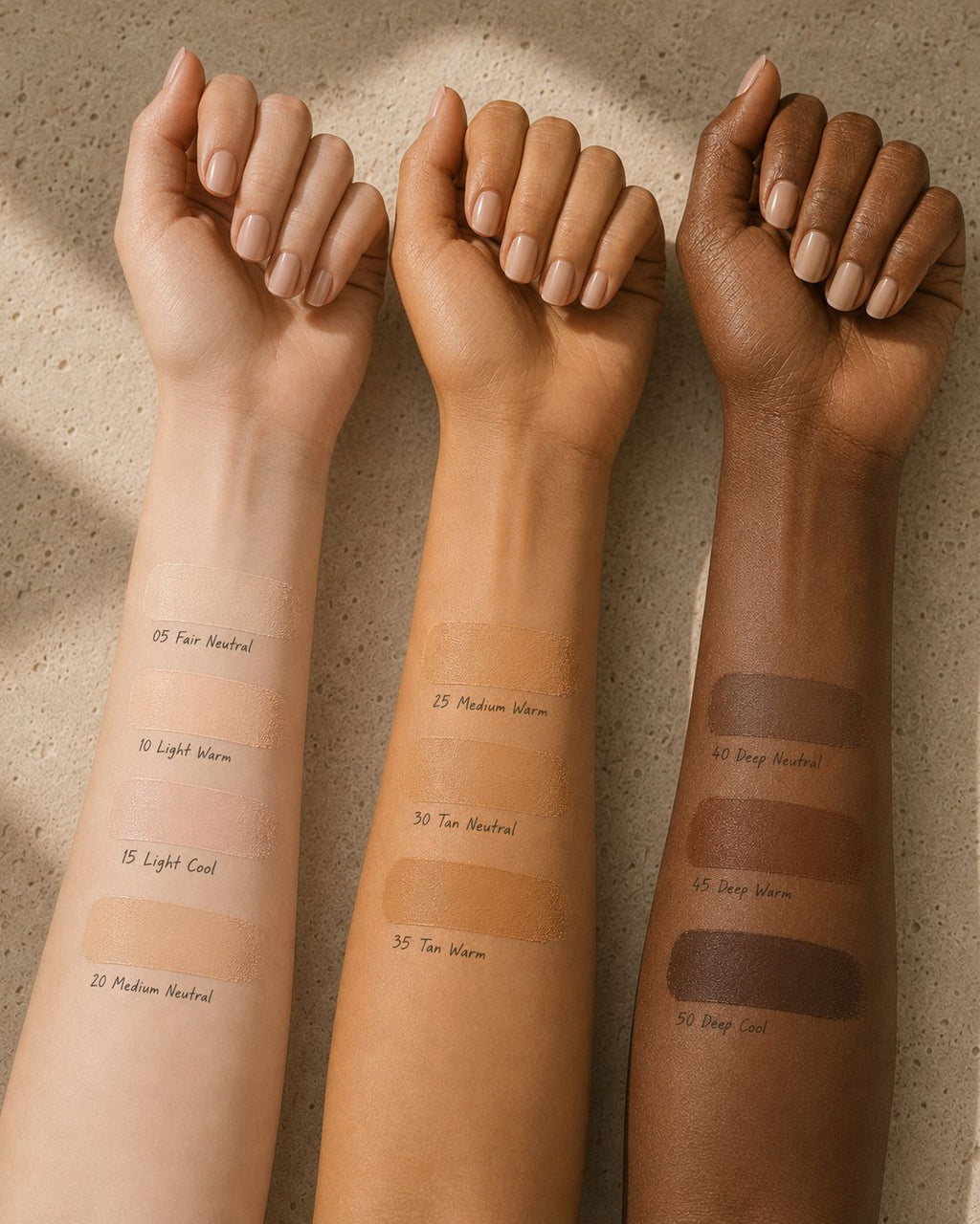 Foundation with Peptides