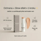 SPF 50 stick s tónováním