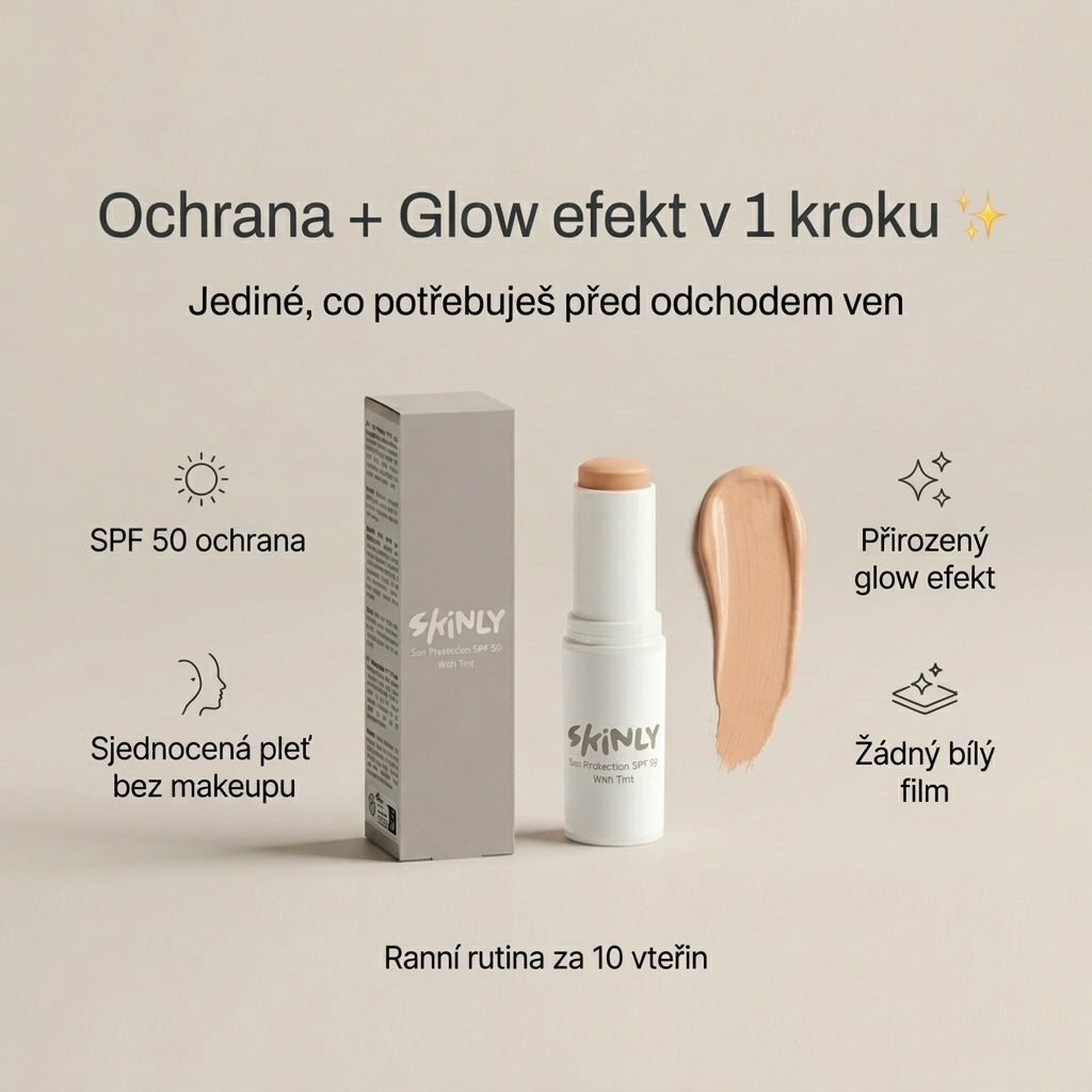 SPF 50 stick s tónováním